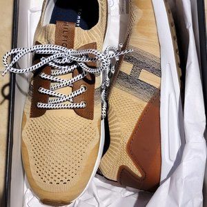 Tommy Hilfiger Brown Multi Fabric Shoes